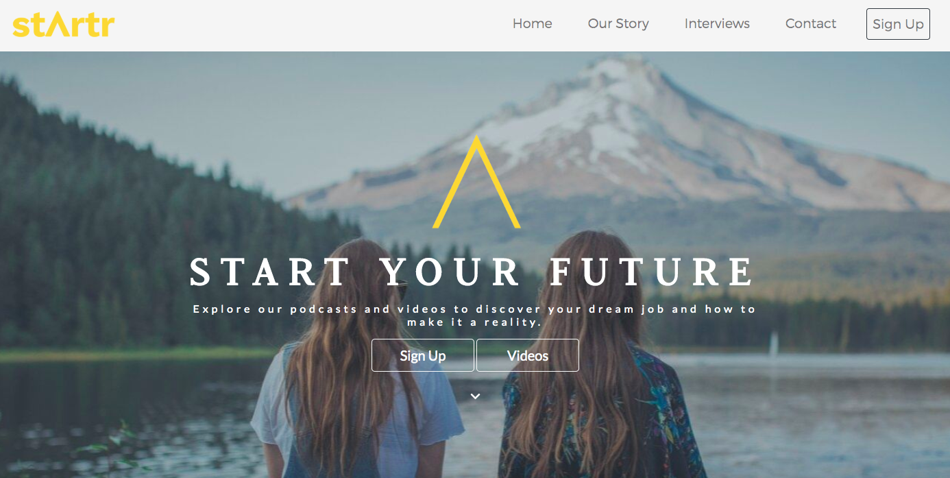 startr-home-page